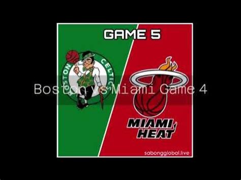 boston vs miami game 4 box score